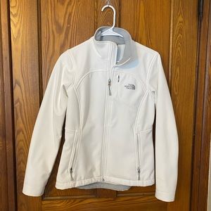 North face womens size small, fleece lined jacket.